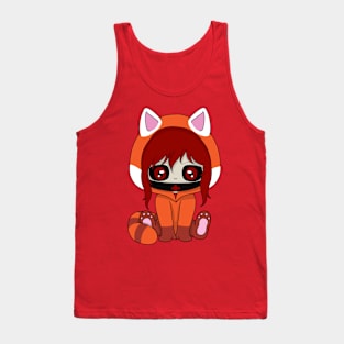 creepypasta red panda (nurse ann) Tank Top